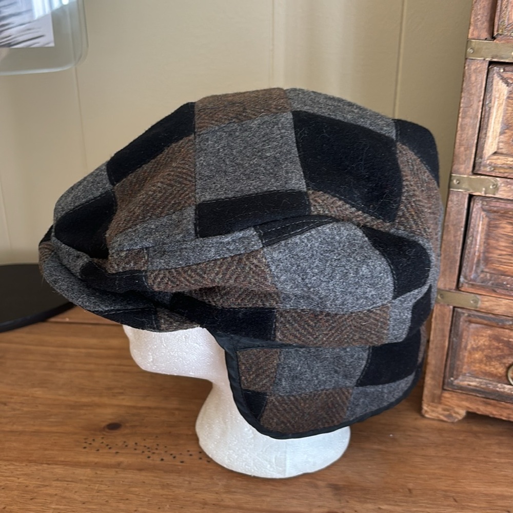 Pendleton Newsboy Cabbie Wool Hat Cap - image 2